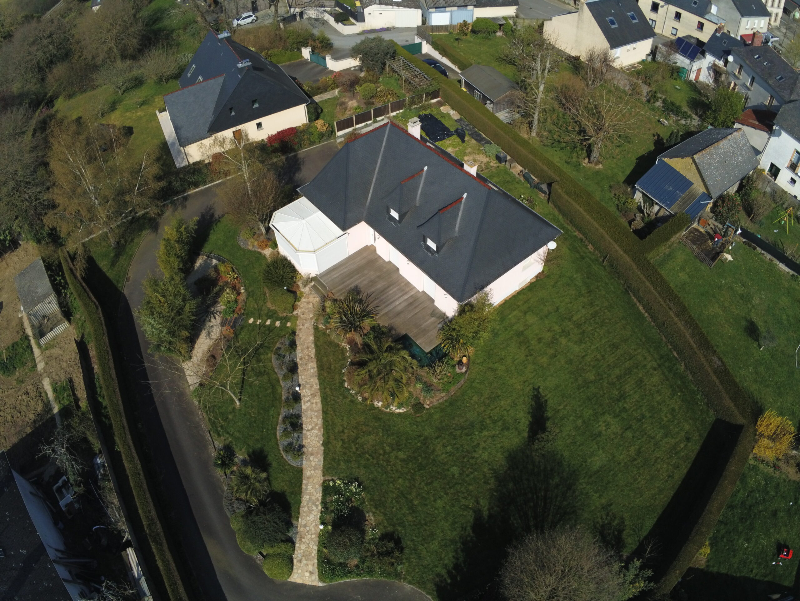 photo drone maison vente immobiliere